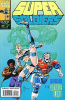 Super Soldiers #7 "The Savage Game!" Cover date: October, 1993