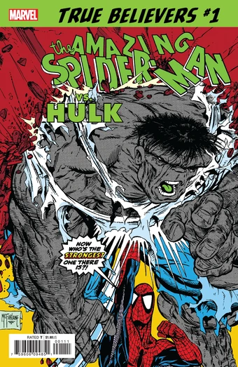 True Believers Spider Man Vs Hulk Vol 1 1 Marvel Database Fandom + has withstood the equivalent of solar temperatures. true believers spider man vs hulk vol