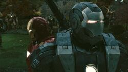 Anthony Stark (Earth-199999) and James Rhodes (Earth-199999) from Iron Man 2 (film) 001