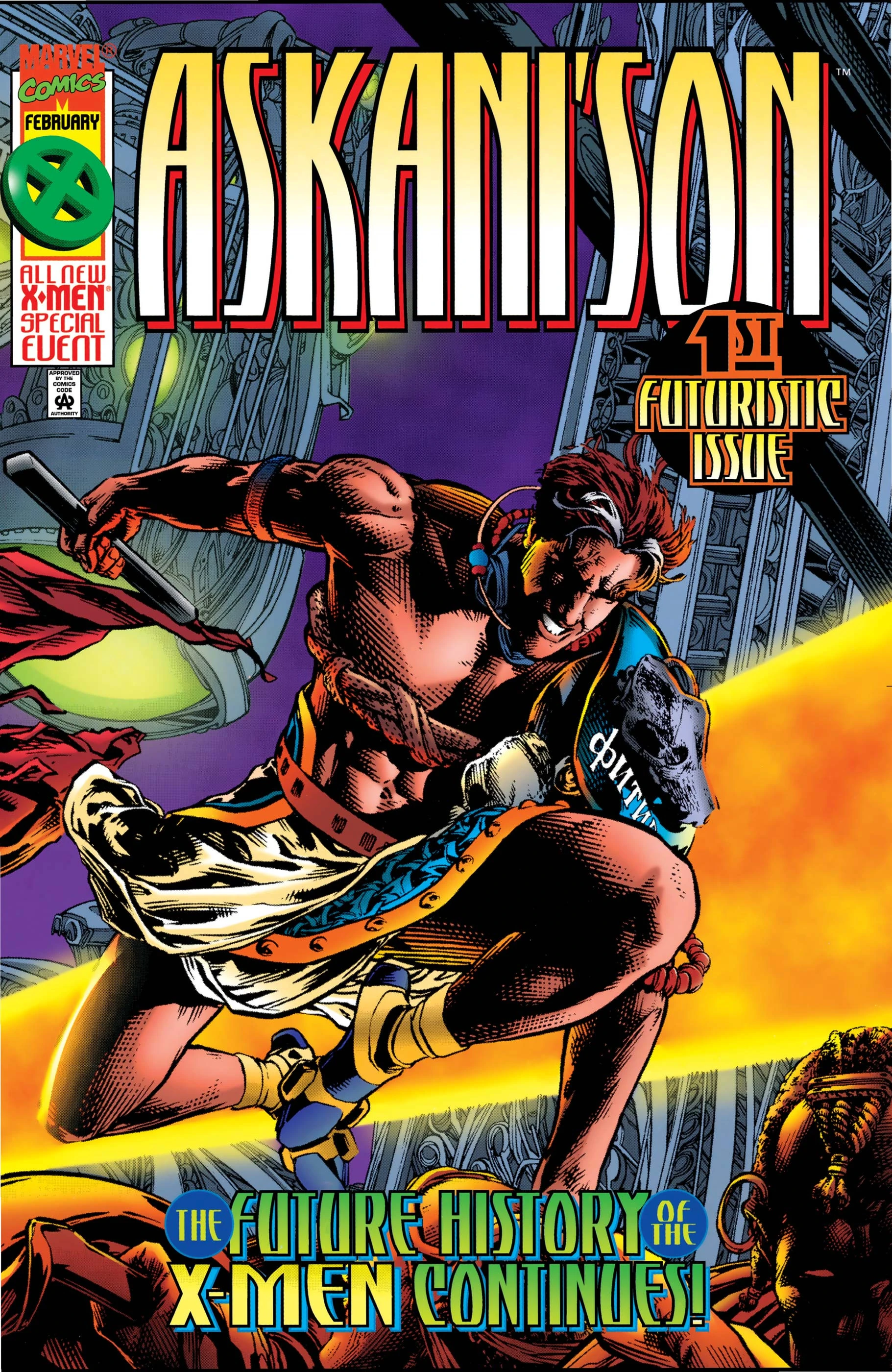 Askani Son Vol 1 1 Marvel Database Fandom