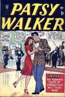 Patsy Walker #15 "Her Blushing Rose!" Release date: December 5, 1947 Cover date: March, 1948