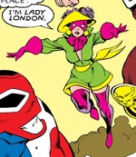 Lady London (Sybil Sherman) Home to Lady London (Earth-9006)