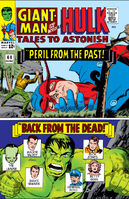 Tales to Astonish #68 "Peril from the Long-Dead Past!" Release date: March 4, 1965 Cover date: June, 1965