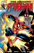 O Incrível Homem-Aranha #434 "'Round and 'round with Ricochet!" (Maio de 1998)