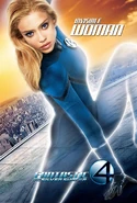 Fantastic Four Rise of the Silver Surfer (film) poster Invisble Woman 2.jpg (122 kB) Invisible Woman Poster 2