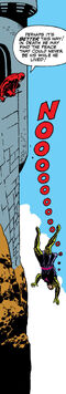 Klaus plummets to his death