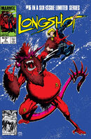 Longshot #5 "Deadly Lies" Release date: October 1, 1985 Cover date: January, 1986