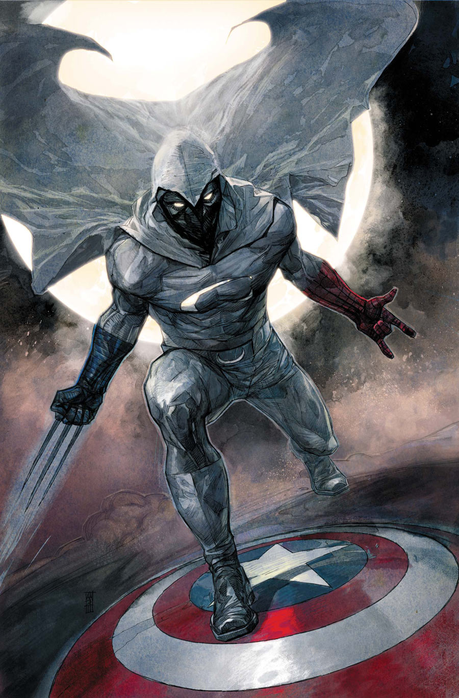 Moon Knight - Suit 1  Marvel moon knight, Marvel comics art, Moon