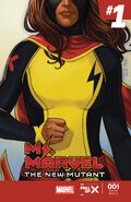 Ms. Marvel: The New Mutant #1 Homage Variant A