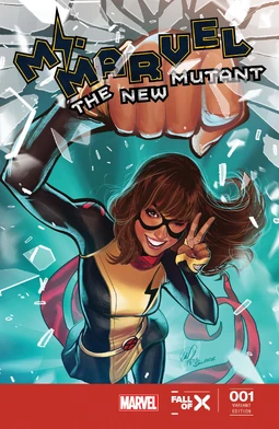 Ms. Marvel The New Mutant Vol 1 1 Homage Variant B