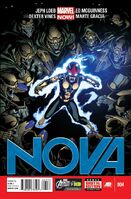 Nova (Vol. 5) #4 "Chapter Four: Betrayal" Release date: May 15, 2013 Cover date: July, 2013