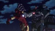 Anthony Stark (Earth-101001) and Kuroda (Earth-101001) from Iron Man (2010 animated series) Season 1 12 0001