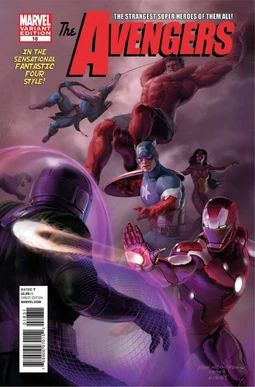 Avengers Vol 4 18 Marvel Comics 50th Anniversary Variant