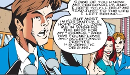 Earth-16162 Peter Parker and Ben Reilly revealed the truth of cloning (Earth-16162)