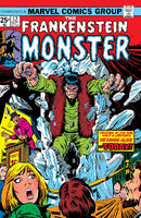 Frankenstein #12 "A Cold and Lasting Tomb!" Release date: June 11, 1974 Cover date: September, 1974