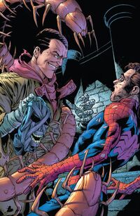 Gabriel Stacy (Earth-616) and Peter Parker (Earth-616) from Amazing Spider-Man Vol 5 54 001