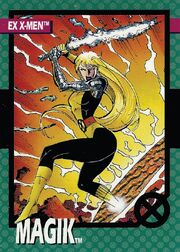 Illyana Rasputina (Earth-616) from X-Men (Trading Cards) 1992 Set 001