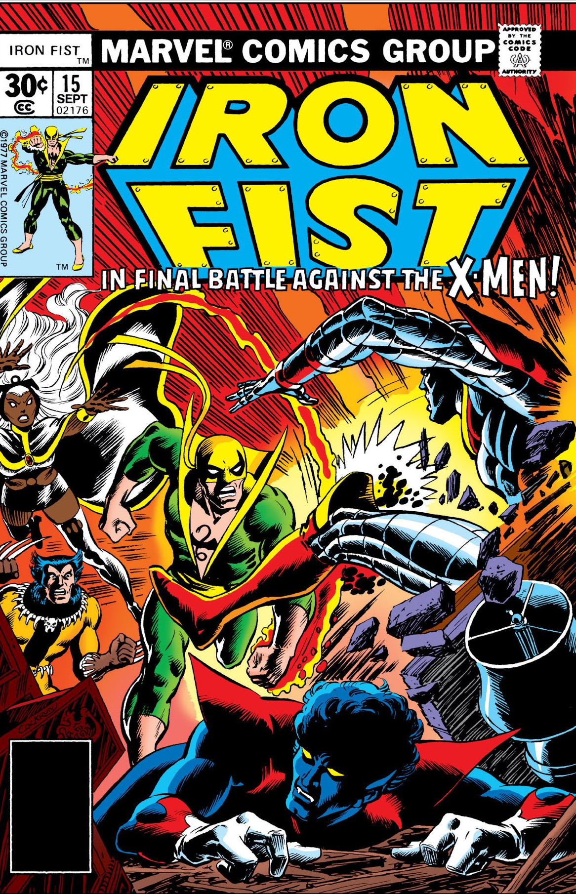 Iron Fist Vol 1 15, Marvel Database