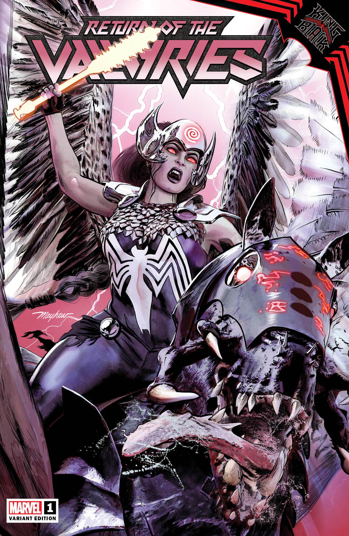 King In Black Return Of Valkyries #1 De Iulis Design Marvel Comics Comic Book King In Black Return Of Valkyries #1 De Iulis Design Marvel Comics Comic Book