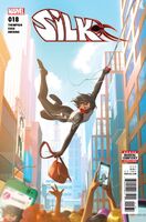 Silk (Vol. 2) #18 "From the Ashes" Release date: March 1, 2017 Cover date: May, 2017