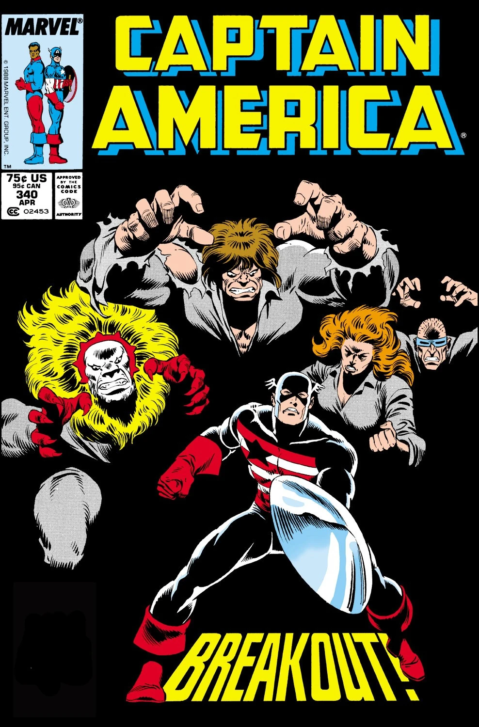 Captain America Vol 1 340 | Marvel Database | Fandom