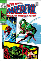 Daredevil #49 "Daredevil Drops Out" Release date: December 12, 1968 Cover date: February, 1969