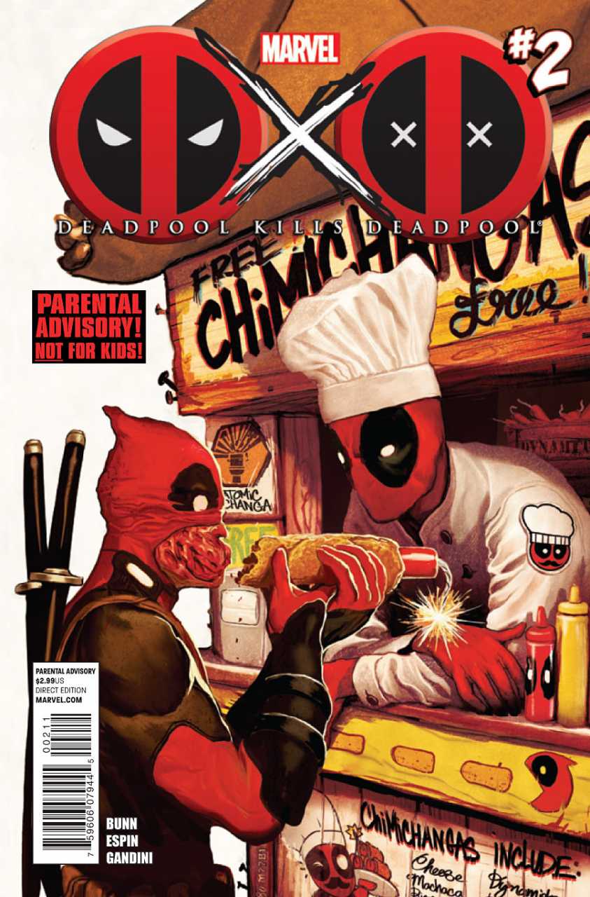 Poster Deadpool - Bullets and Chimichangas