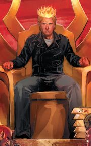 motoqueiro fantasma anjo Johnathon Blaze (Earth-616) from Doctor Strange Damnation Vol 1 4 001