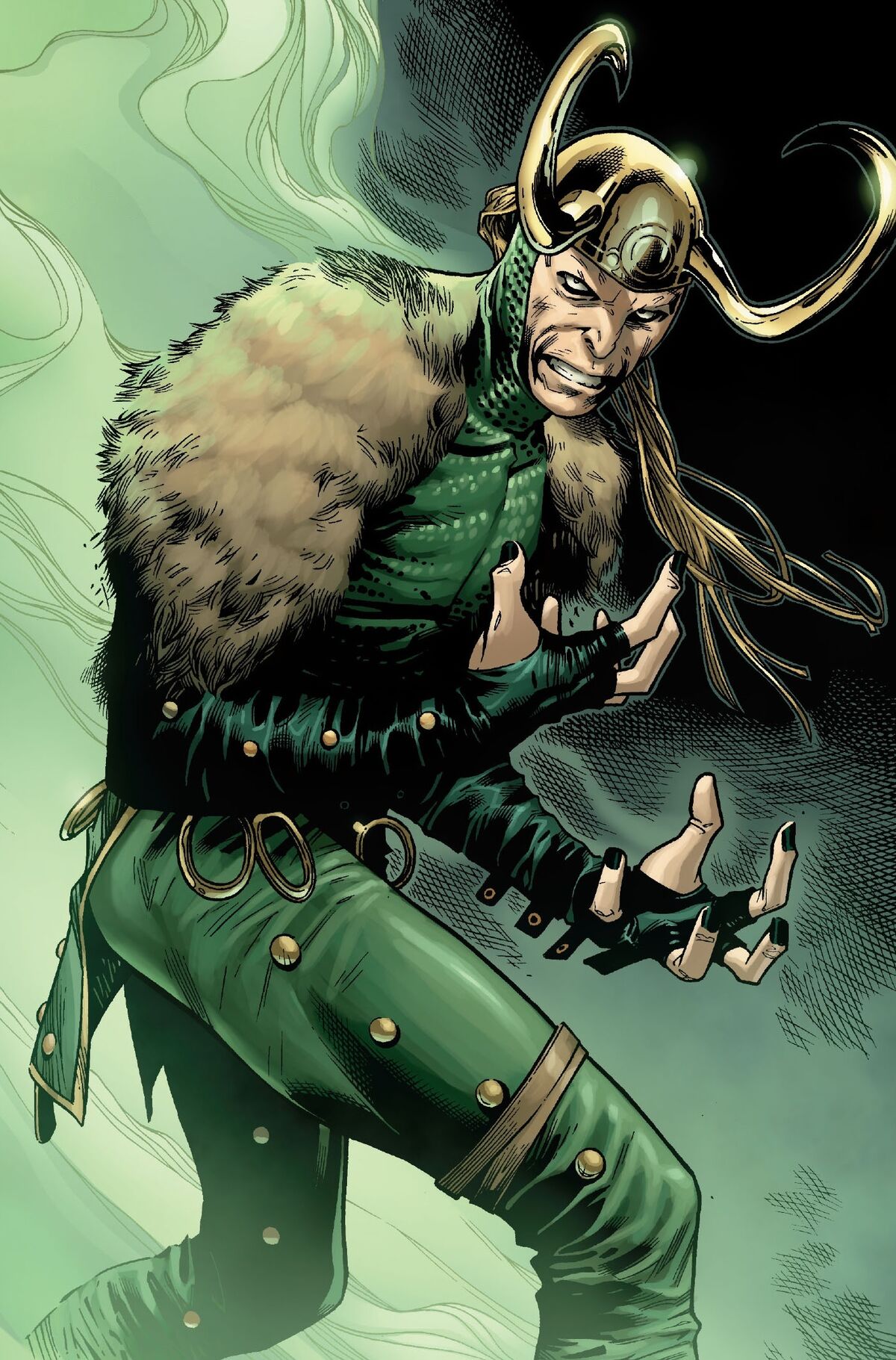 evil loki face