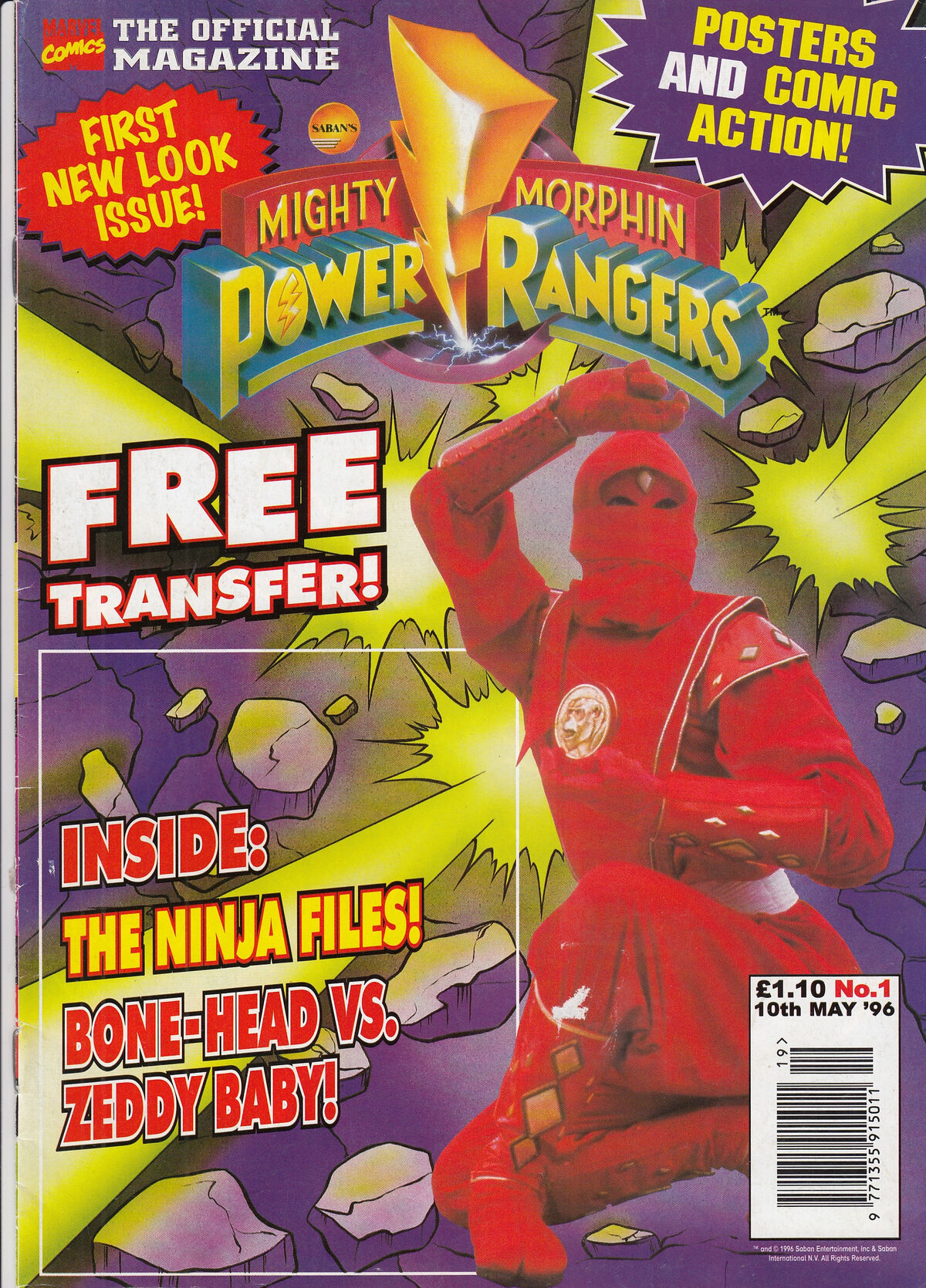 Mighty Morphin Power Rangers (UK) Vol 1 (1996) | Marvel
