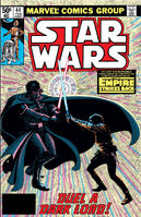 Star Wars #44 "Empire Strikes Back: Duel a Dark Lord" Release date: November 25, 1980 Cover date: February, 1981