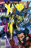 Uncanny X-Men #272 "X-Tinction Agenda (part 7): Capital Crimes" Release date: November 6, 1990 Cover date: January, 1991