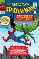 Amazing Spider-Man #7 "The Return of the Vulture" Release date: September 10, 1963 Cover date: December, 1963
