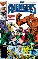 Avengers #274 "Divided...We Fall!" Release date: September 9, 1986 Cover date: December, 1986