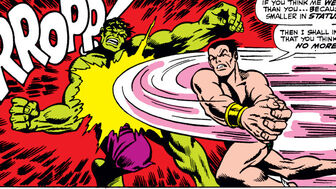Bruce Banner (Earth-616) and Namor McKenzie (Earth-616) from Tales to Astonish Vol 1 100 0001