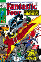 Fantastic Four #99 "The Torch Goes Wild!" Release date: March 19, 1970 Cover date: June, 1970