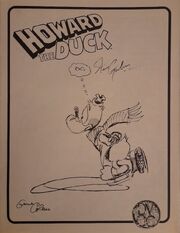 Howard Duckson (Earth-47920) from Delaware Vallye Comicart Convention 1977 Program Book 001