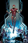 Invincible Iron Man Vol 3 1 Schiti Variant Textless