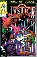 Justice (Vol. 2) #2 "Land of the Other Shadows" Release date: September 9, 1986 Cover date: December, 1986