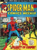 Spider-Man Comics Weekly #78 Cover date: August, 1974