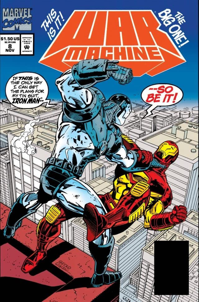 War Machine (1994) #7, Comic Issues