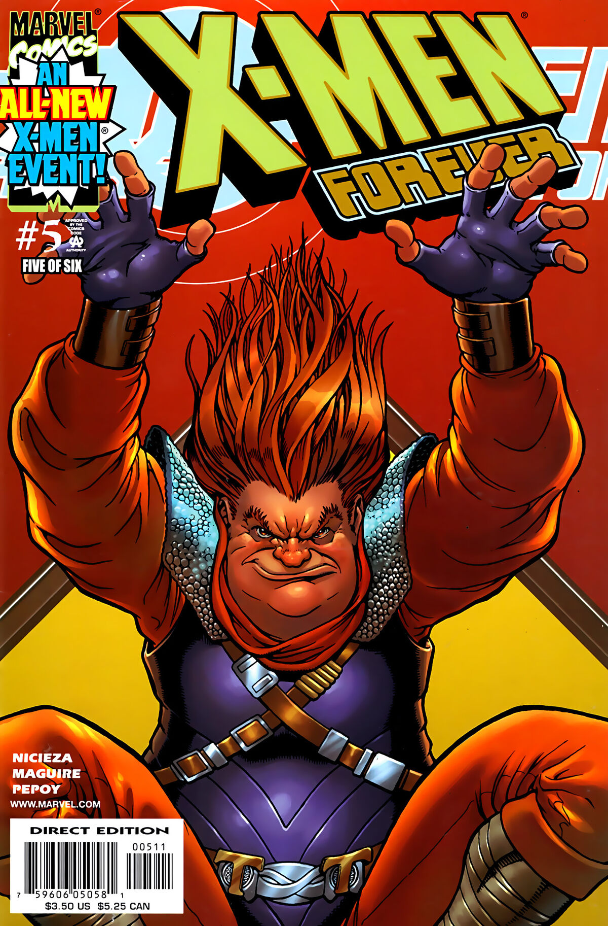 XMen Forever Vol 1 5 Marvel Database Fandom