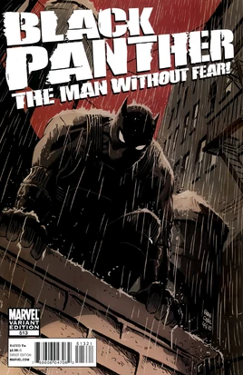 Black Panther The Man Without Fear Vol 1 513 Francavilla Variant