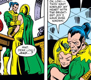 Loki Laufeyson (Earth-616) and Sigyn (Earth-616) from Thor Vol 1 313