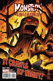 Monsters Unleashed Vol 2 2 50's Movie Poster Variant