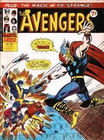 Avengers (UK) #68 Release date: January 5, 1975 Cover date: January, 1975