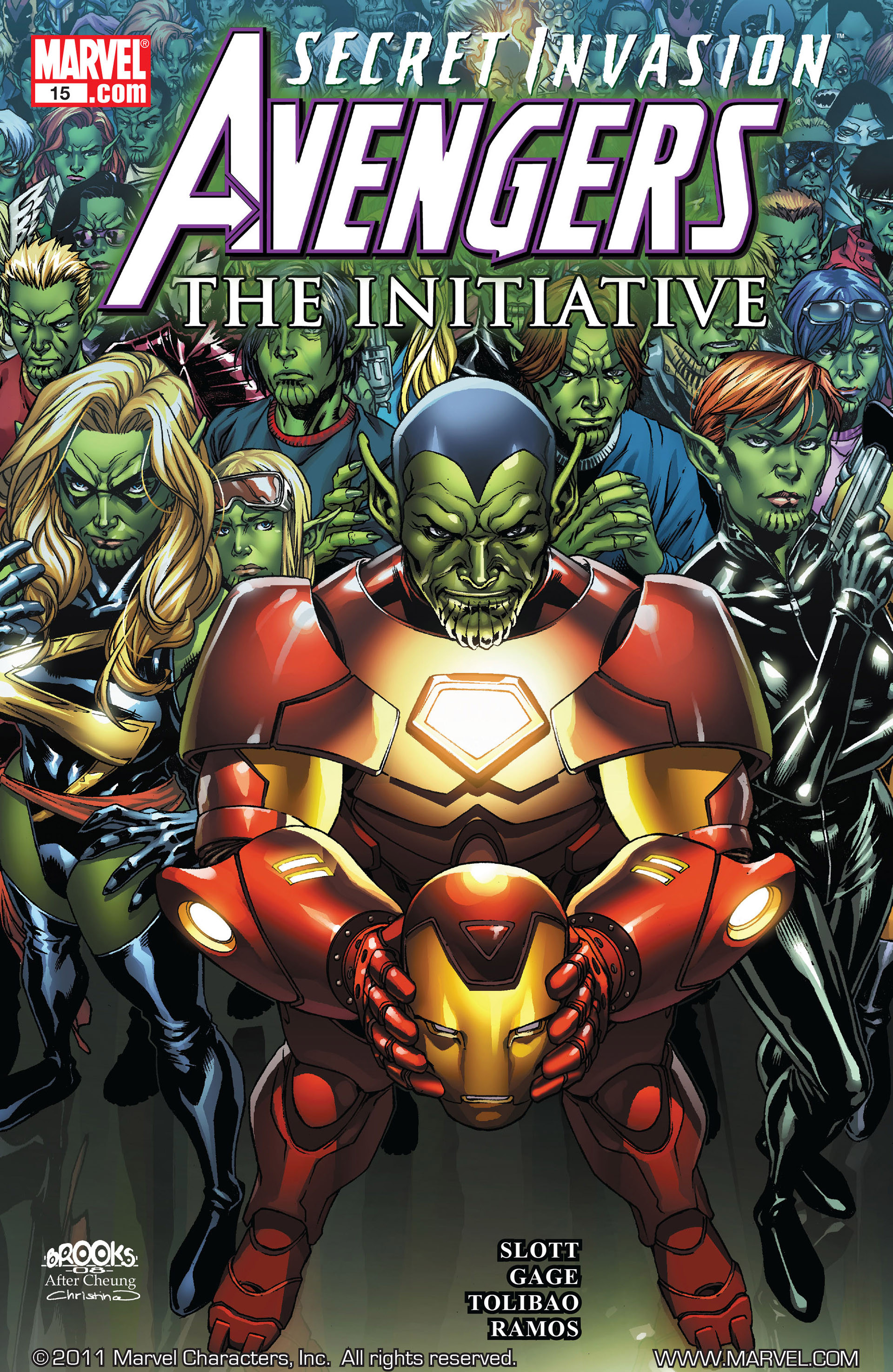 Secret Invasion Vol 1 5, Marvel Database