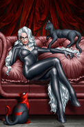 Black Cat Vol 1 1 Mega Gaming and Comics Exclusive Variant Textless