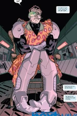 Dirk Anger Nextwave transported to this reality (Earth-63163)