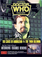 Doctor Who Magazine #87 "The Moderator" Cover date: April, 1984
